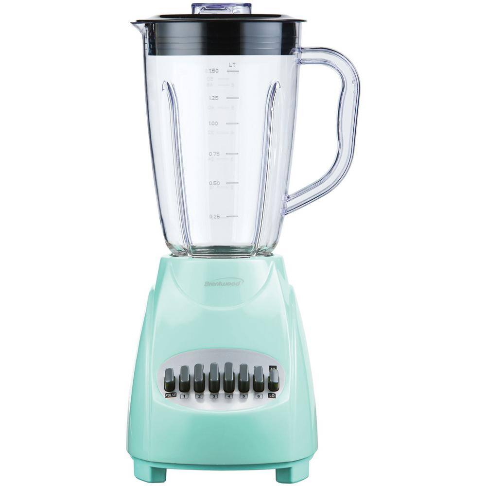 Brentwood Originals 50 oz. 12-Speed Blue Blender with Pulse JB-220BL