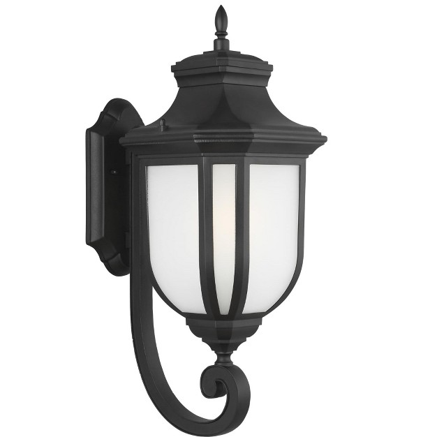 Sea Gull Lighting Childress 1 Light Black Outdoor Fixture