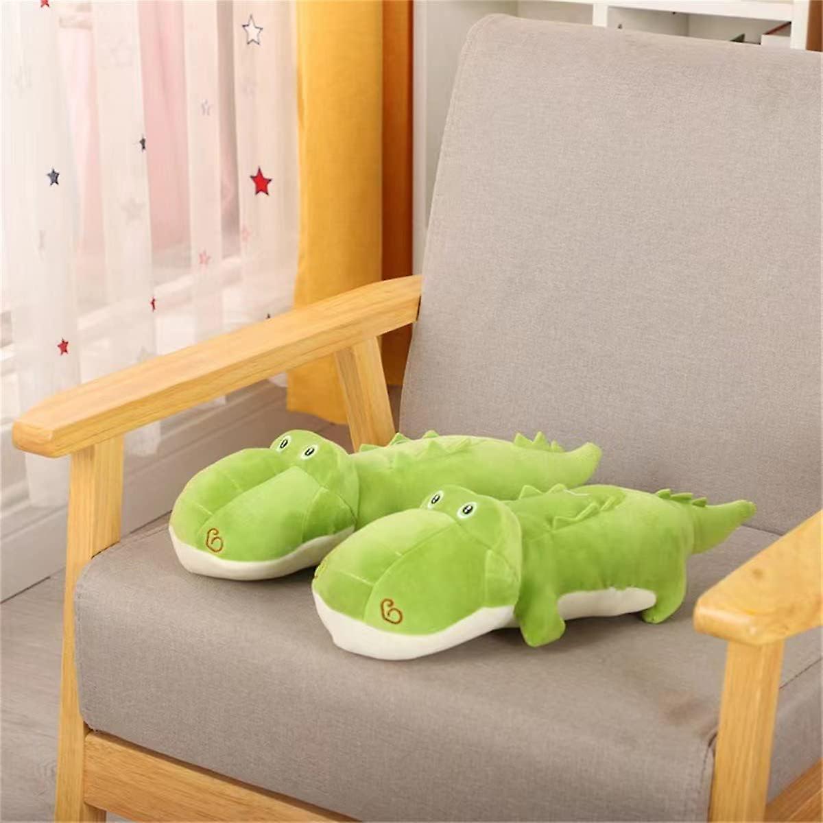 Crocodile Big Hugging Pillow， Soft Alligator Plush Stuffed Animal Toy Gifts For Kids， Birthday， Christmas 13.7 Inches