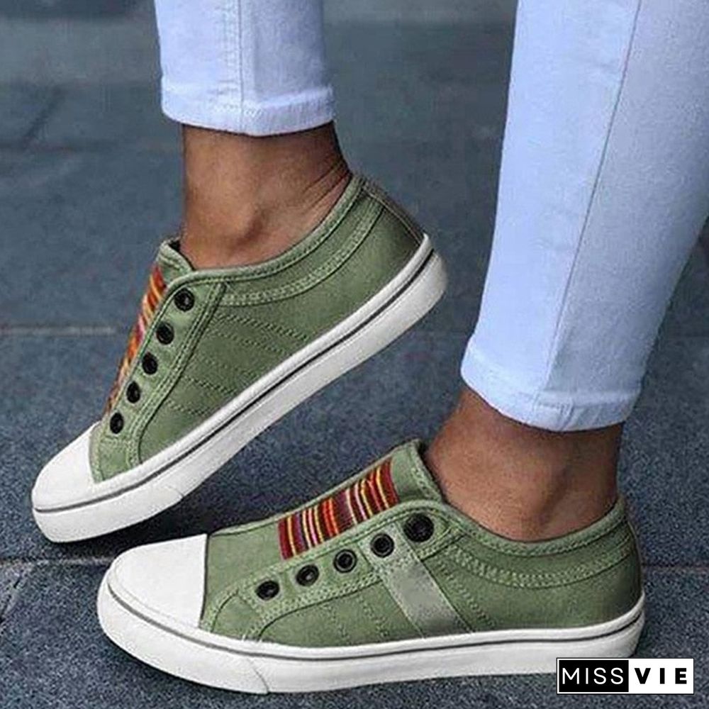 Low-cut Trainers Canvas Flat Shoes Women Casual Vulcanize Shoes New Women Summer Autumn Sneakers Ladies WDHKUN