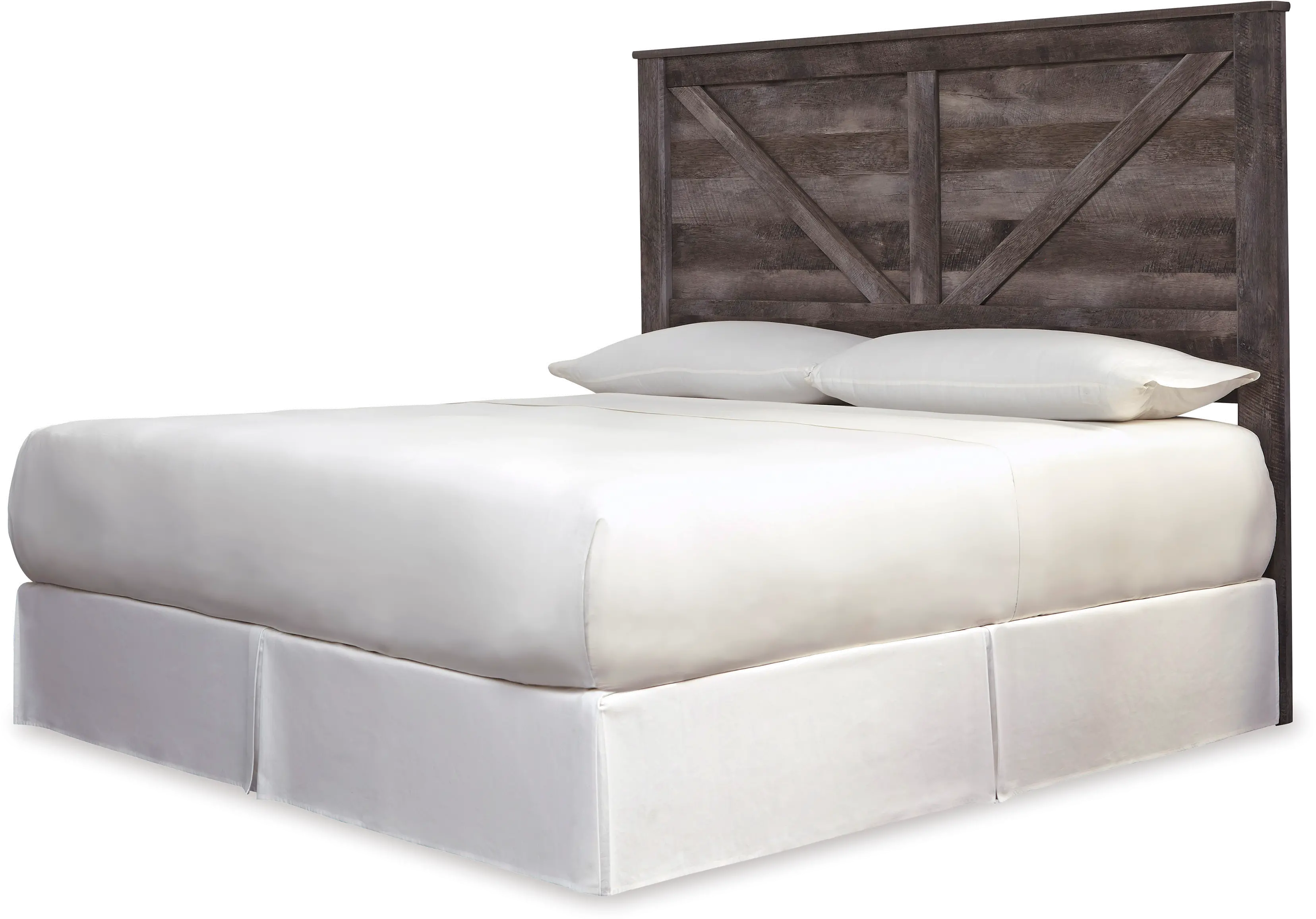 Wesley Rustic Gray King Headboard