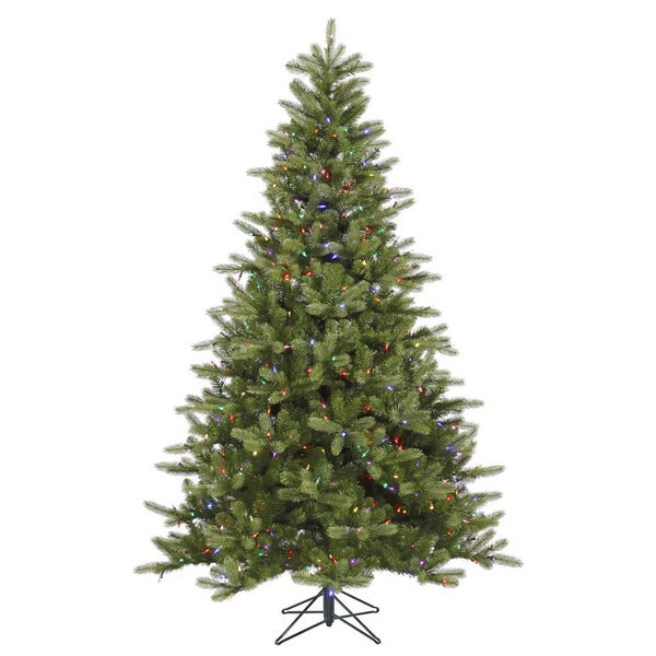 5.5' x 41 King Spruce Tree with 250 MultiColored LED Lights