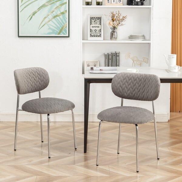 Velvet dining 2 Chair Set