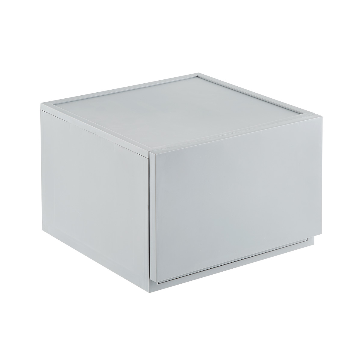 Grey Opaque Modular Stackable Drawers