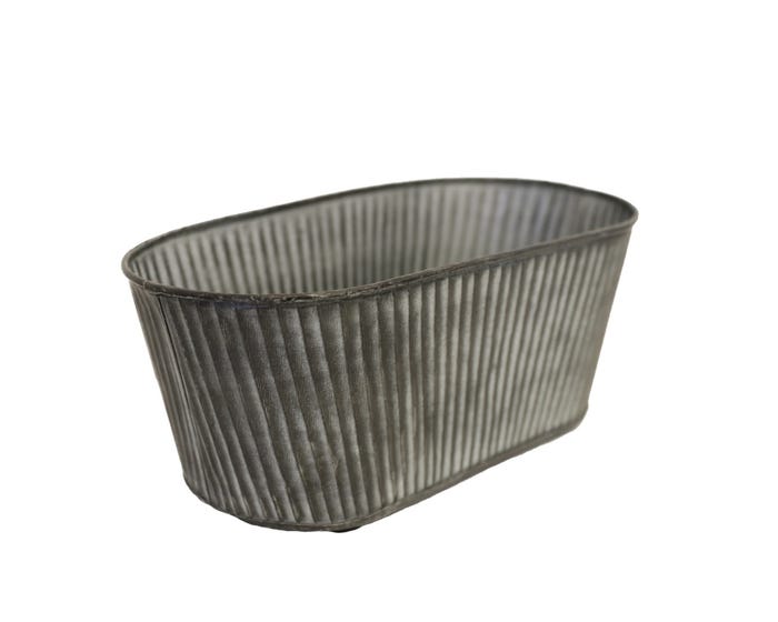 Robert Allen Terrace Planter， Charcoal Ash， 10