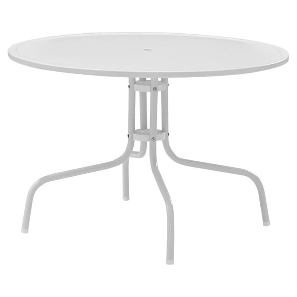 Crosley Griffith White Metal 5piece Outdoor Dining Set