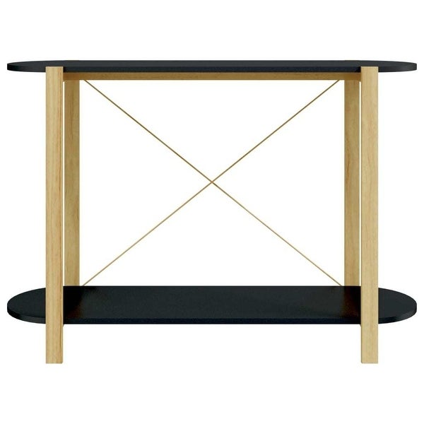 Console Table Black 43.3