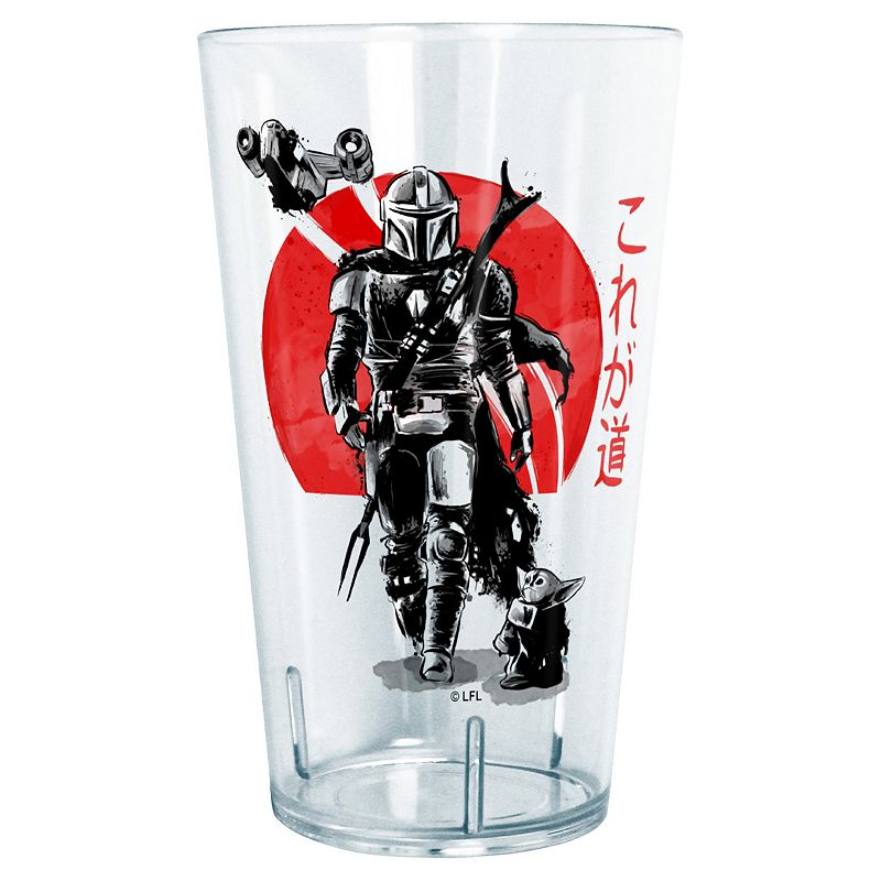 Star Wars Mandolorian Sumi Ink 24-oz. Tritan Glass