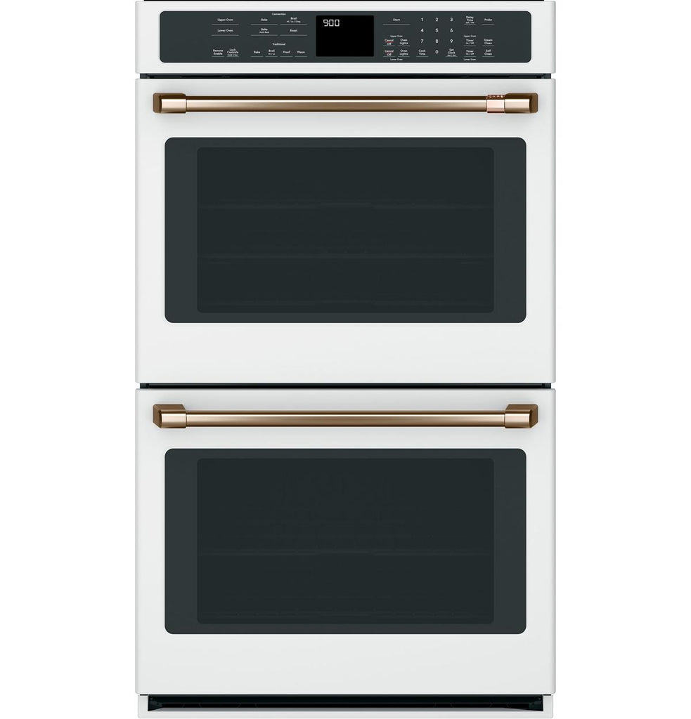 GE Cafe CTD90DP2NS1 30 Inch BuiltIn Professional Double Wall Oven wit