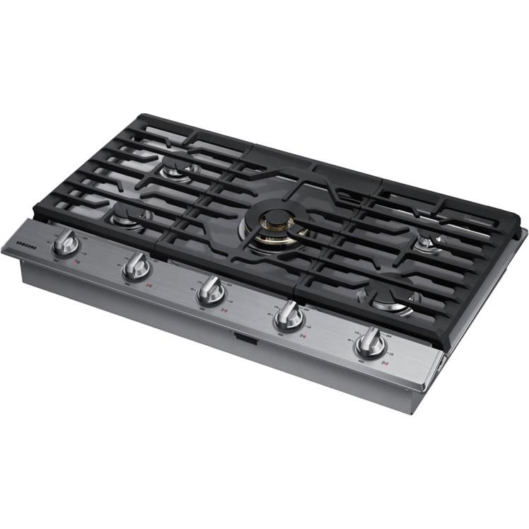  36-inch Built-in Gas Cooktop with Wi-Fi and Bluetooth Connected NA36N7755TS/AA