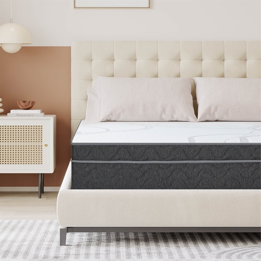 Cooling Gel Infused Memory Foam and Individual Pocket Spring Mattress