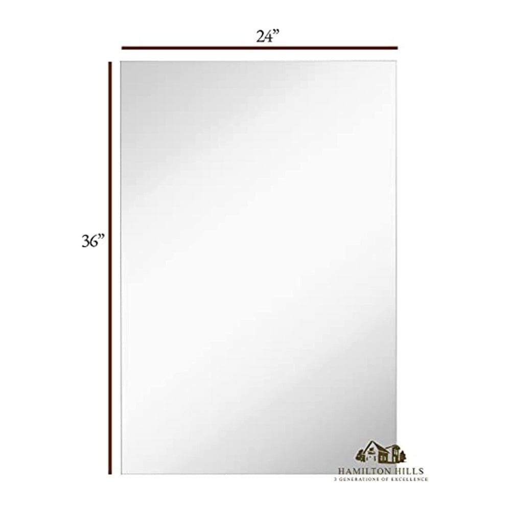 Contemporary Lightweight Edgeless Mirror 24