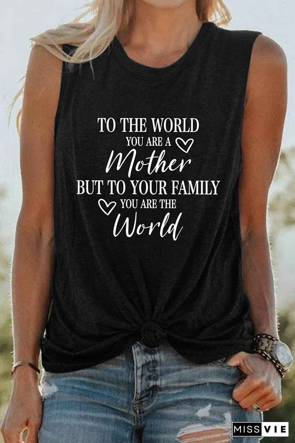 Mother's Day Graphic Tank Top