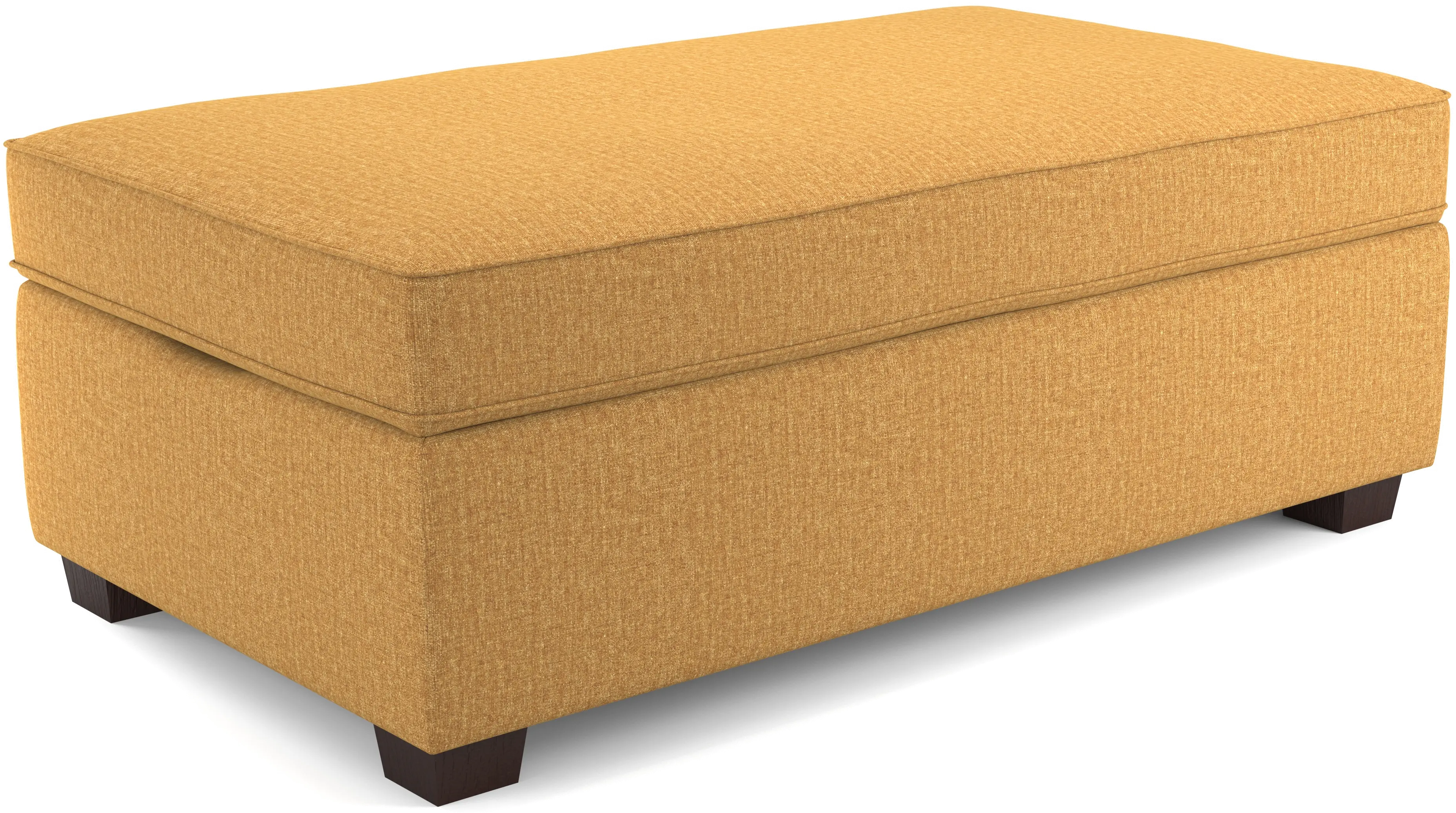 Marinette Yellow Storage Ottoman