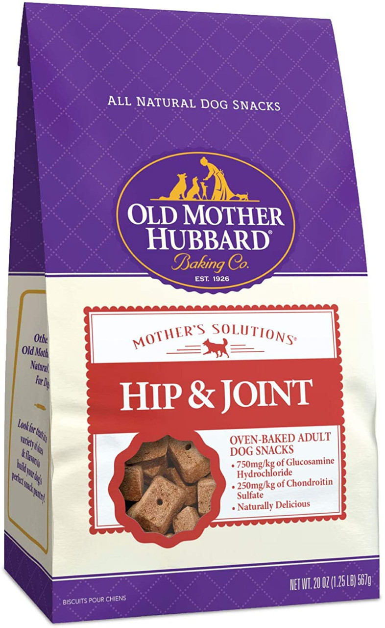 Old Mother Hubbard Mother's Solution Hip and Joint Crunchy Dog Biscuits， 20 Oz.