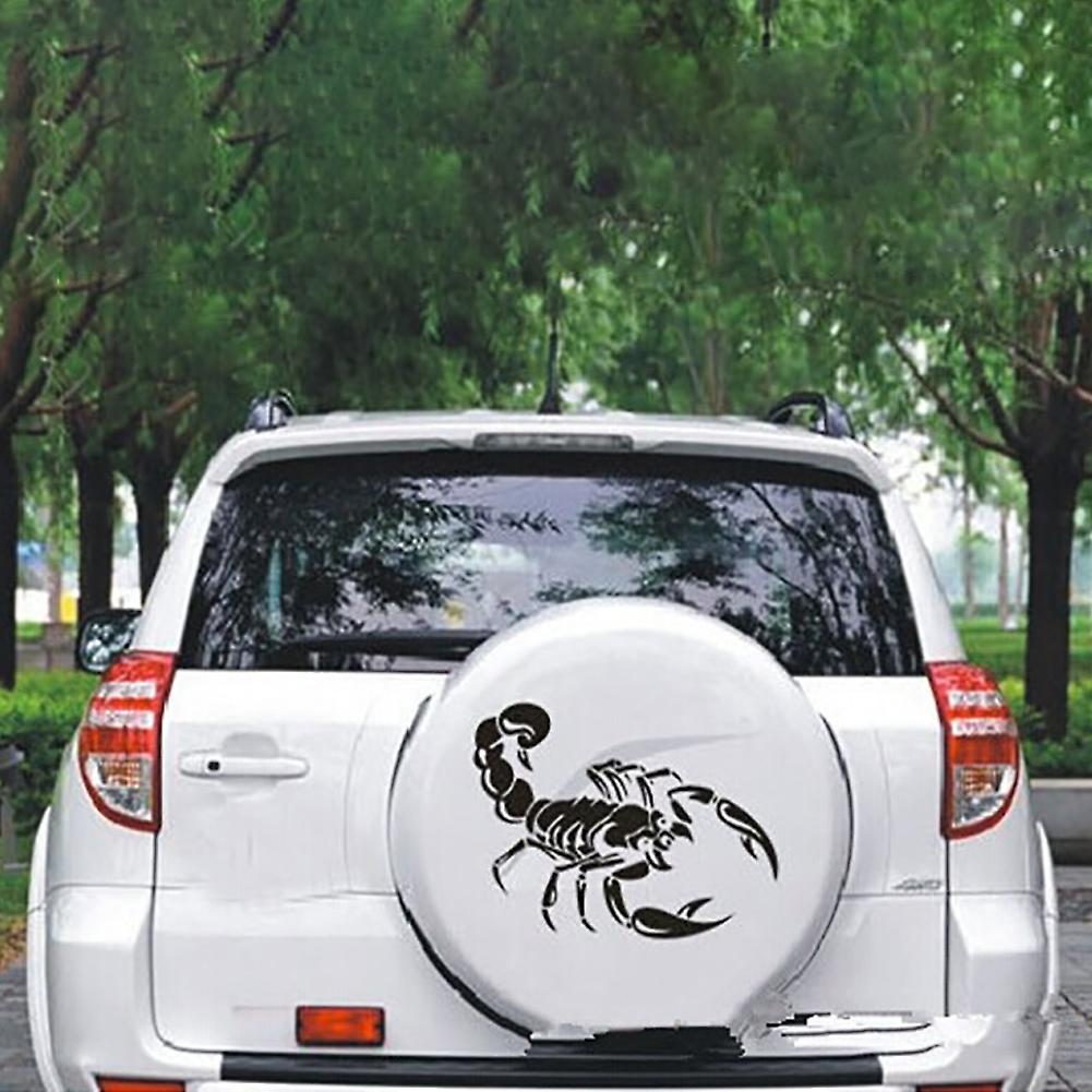 3d Scorpions Car Sticker Auto Vehicle Body Waterproof Car-styling Decal Car Trucks Bonnet Side Sticker Decoration 30cmx20cm Black