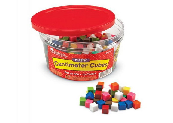 Learning Resources LER2076 Centimeter Cubes  Set o...