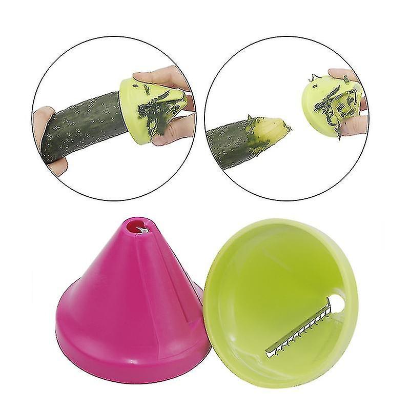 Vegetable Fruit Multi-function Spiral Shredder Peeler Manual Potato Carrot Radish Rotating Shredder