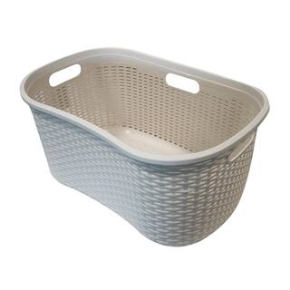 Modern Homes 40 L Laundry Basket Ivory 67531