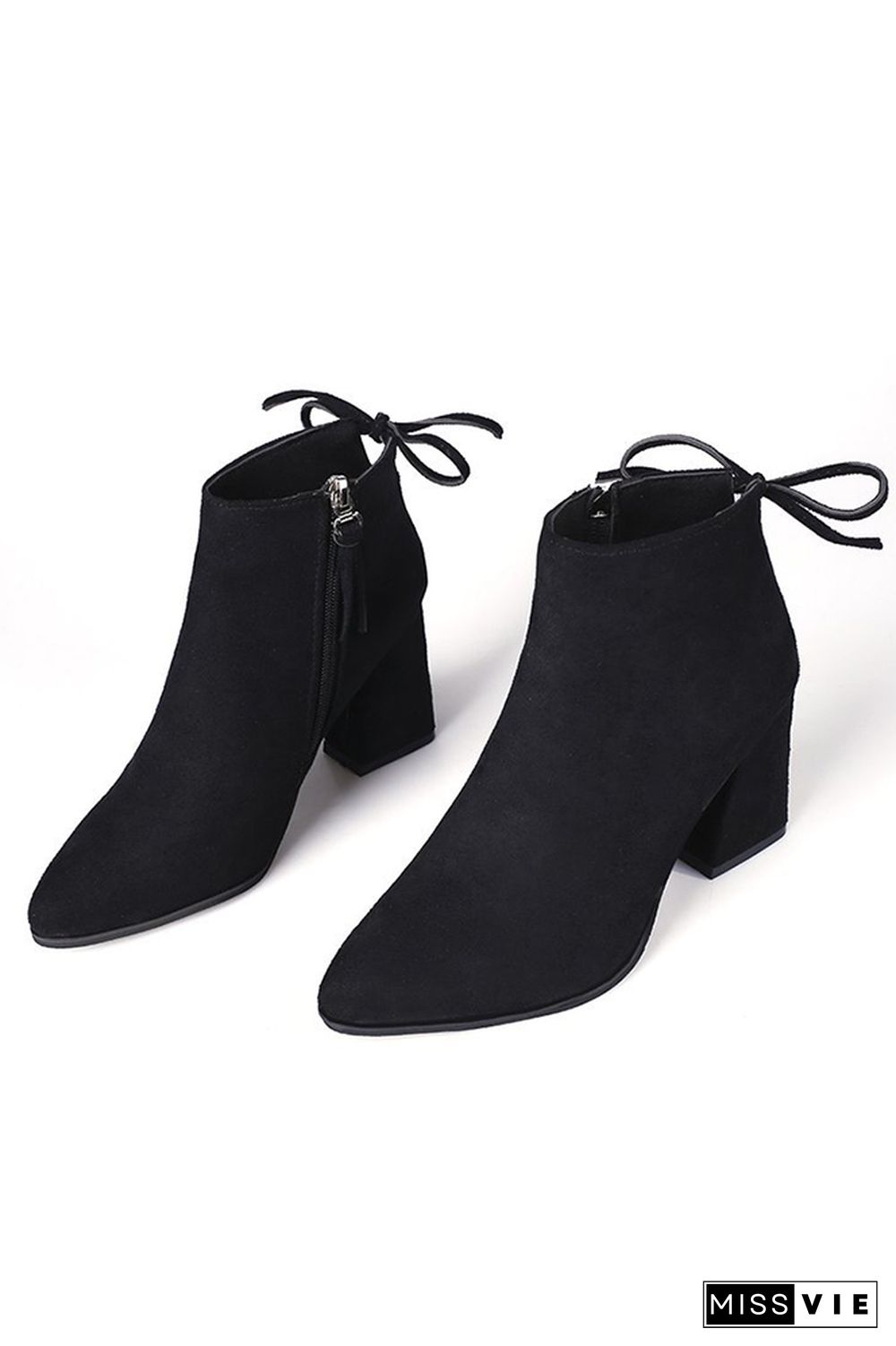 Low-top Suede Women Boots Wholesale