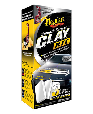 Meguiars MGG 191700 clay kit smooth surface