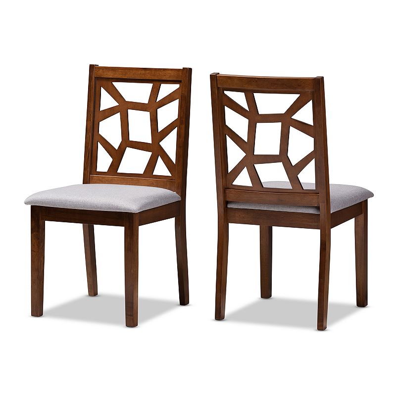 Baxton Studio Abilene Dining Chair 2-piece Set