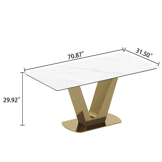 DT514GW RECTANGULAR DINING TABLE