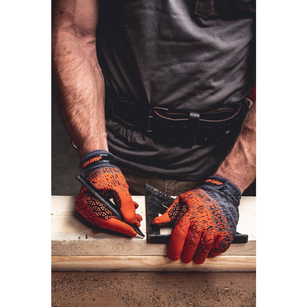 FIRM GRIP Medium Dura-Knit Work Gloves 65126-06