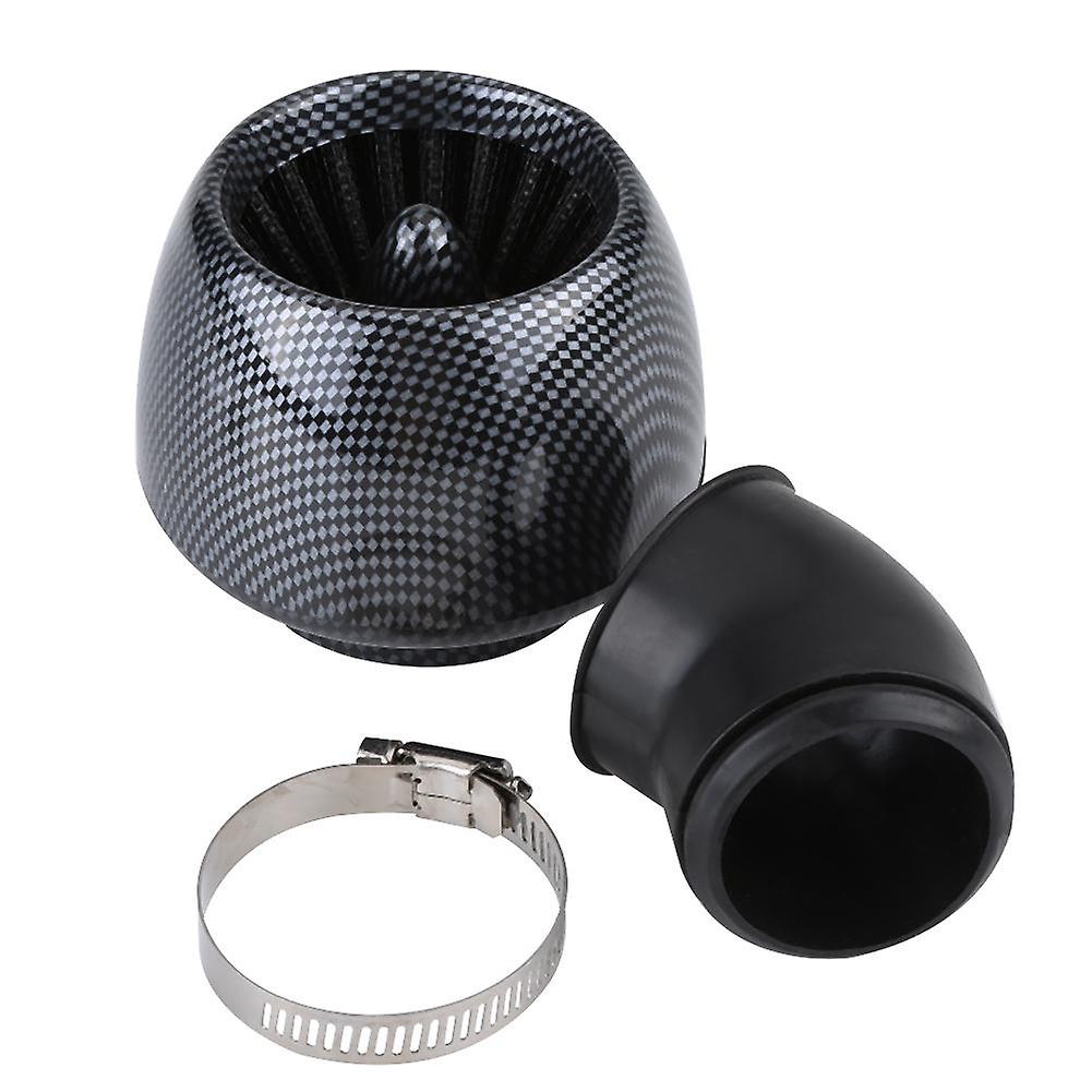 35mm Carbon Fiber Universal Air Filter Cleaner For 150cc-250cc Motorcycle Scooter Atv Dirt Bike