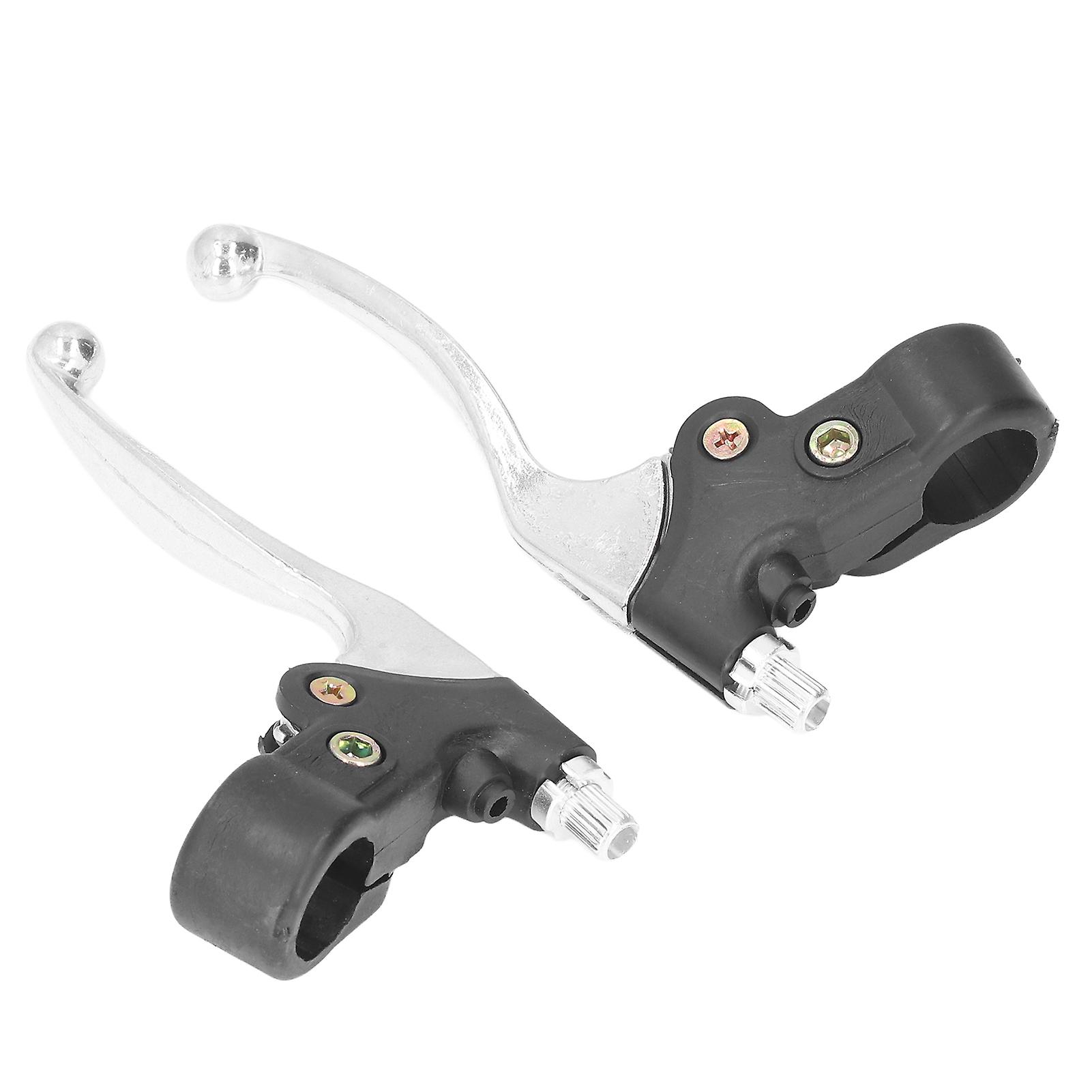 2pcs Brake Handle Lever 22mm Left Right Aluminium Alloy For 47cc 49cc Mini Pocket Dirt Bike Atv