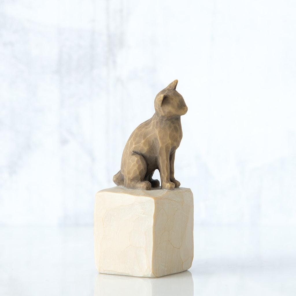 Willow Tree  Love My Cat (Dark) Figurine