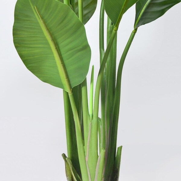 Artificial Traveler's Palm Thick Leaves Tree Model