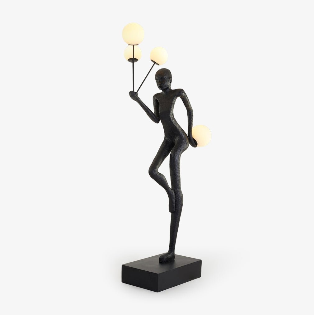 Juggling Sculptor Floor Lamp