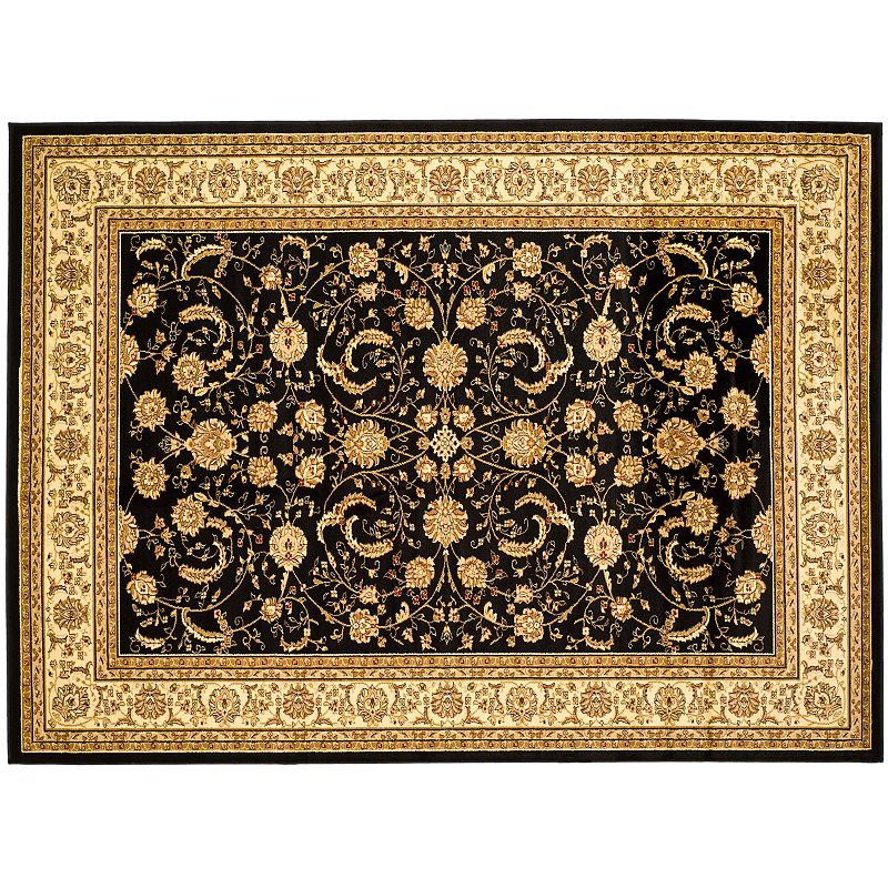 Safavieh Lyndhurst Framed Floral Scroll Rug