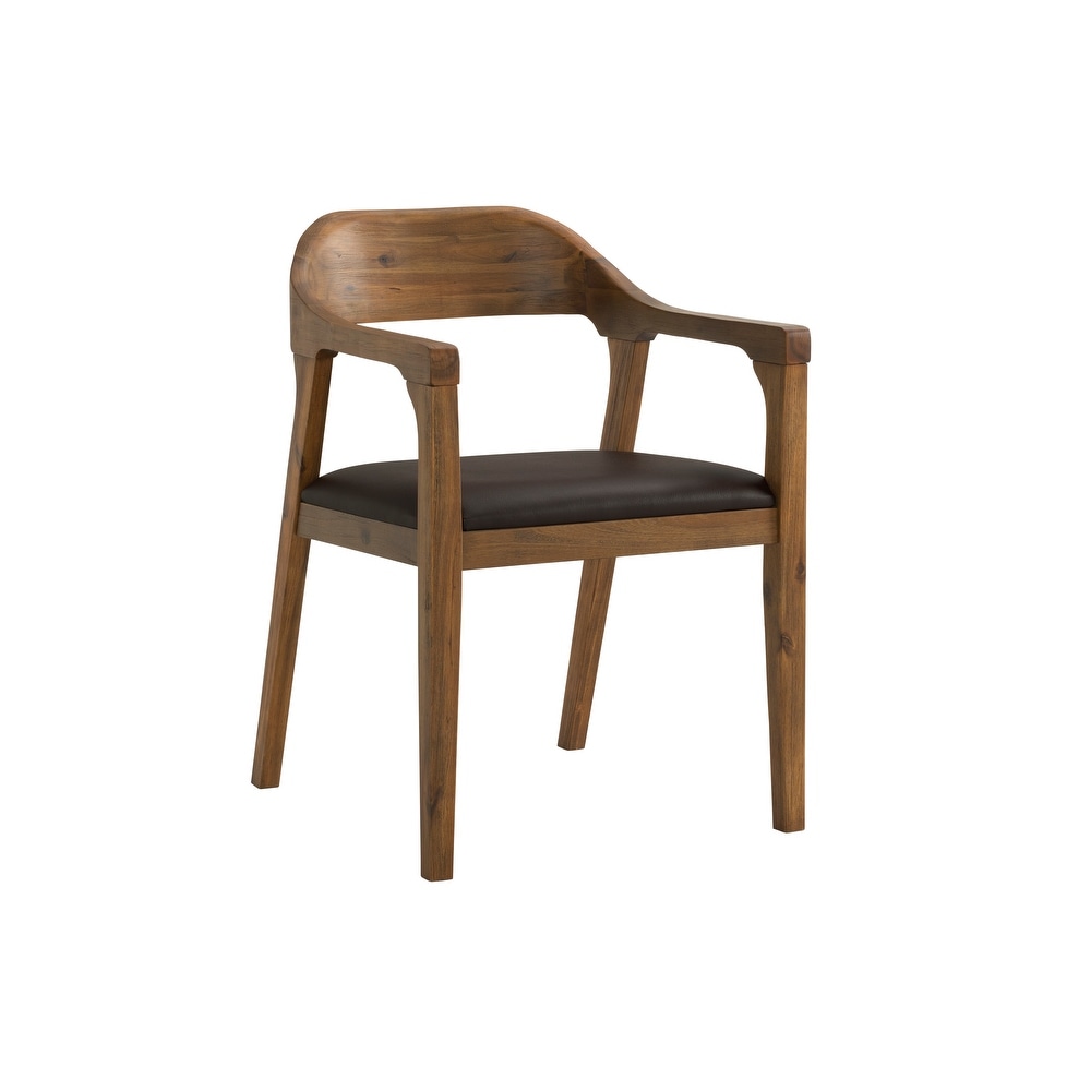 Rasmus Rubberwood Dining Armchairs