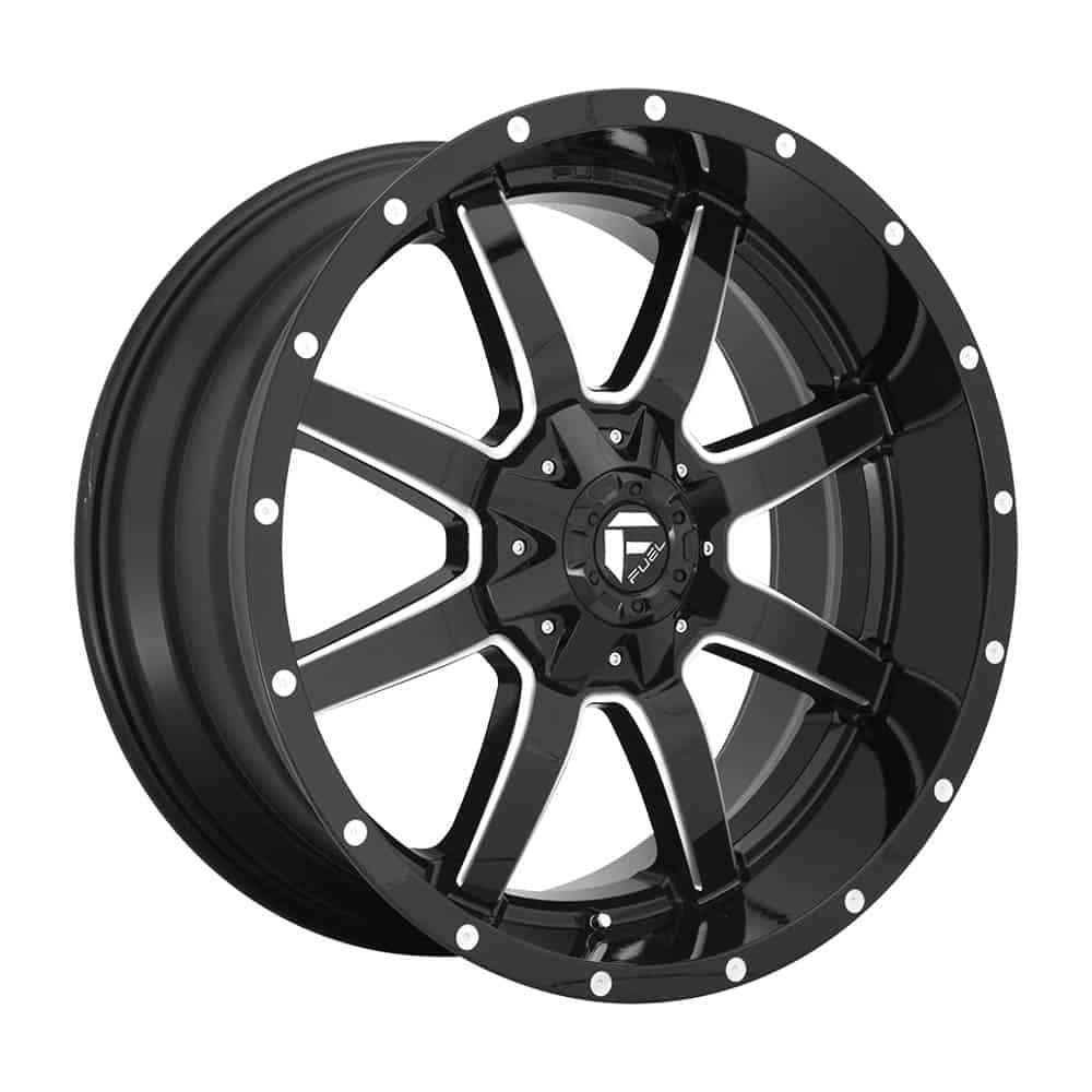 Fuel 1PC D610 MAVERICK D610 22X12 5X5.5/150 GL-BLK-MIL -44MM