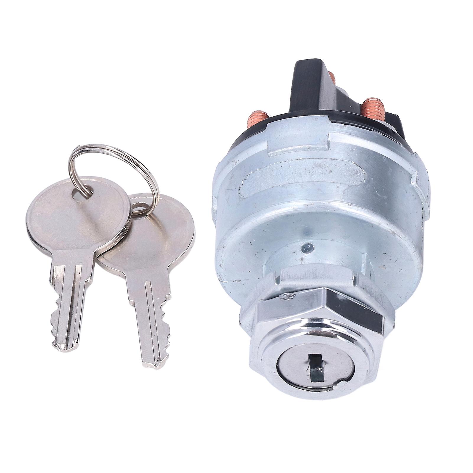 4 Position Engine Ignition Starter Switch With 2 Keys D250e Universal For Car Truck Agricultural Vehicle