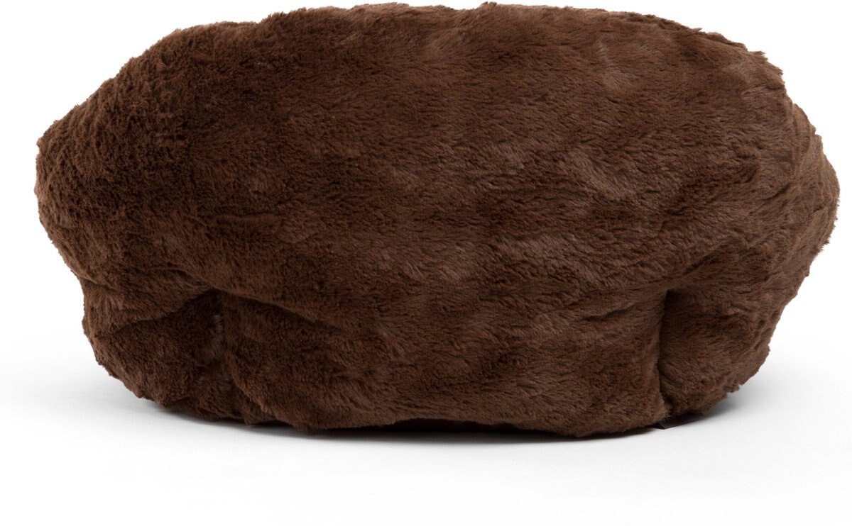 Best Friends By Sheri Lux Fur Deep Dish Bolster Cat and Dog Bed