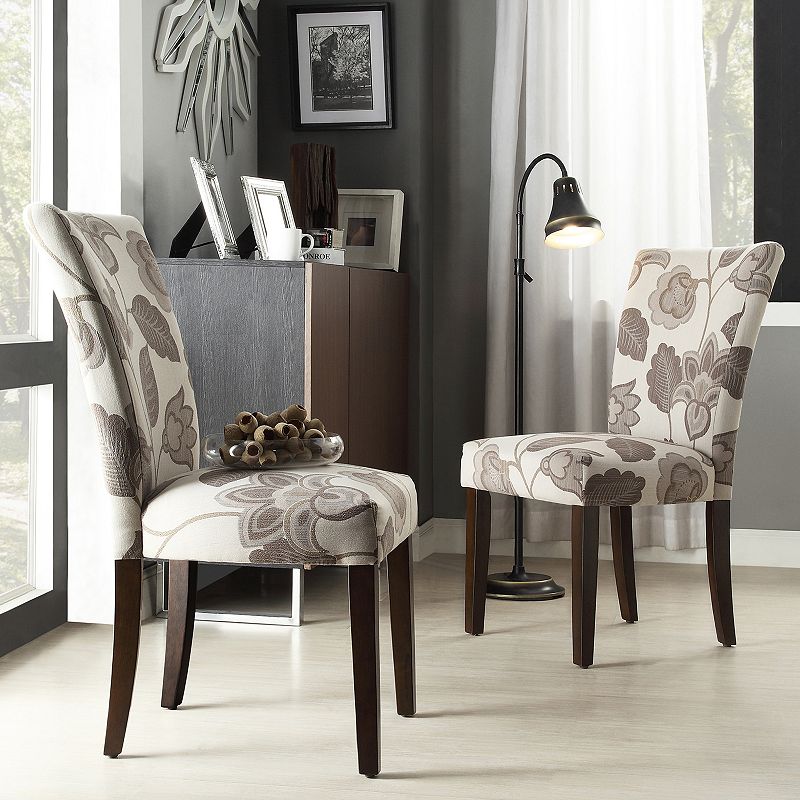 HomeVance Denargo 2-pc. Parson Side Chair Set