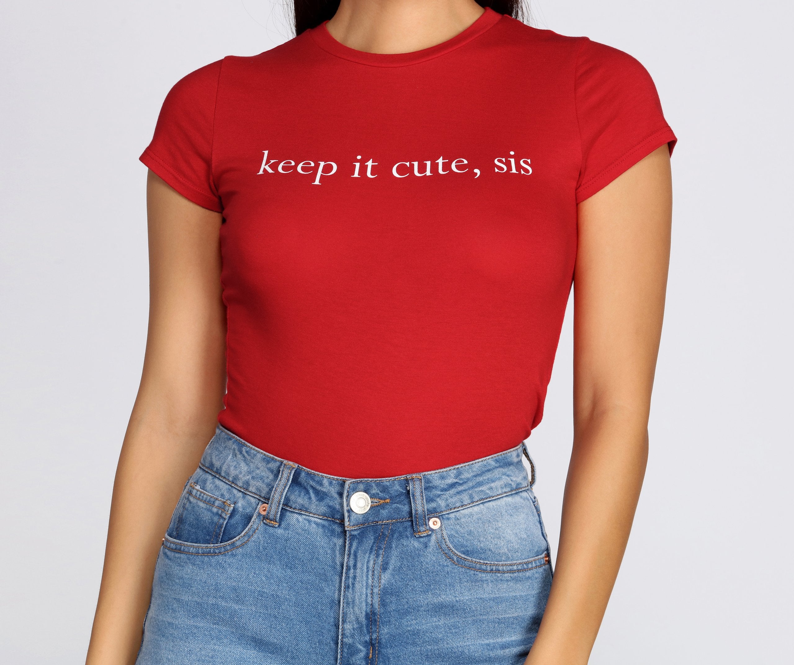 Keep It Cute Sis Tee