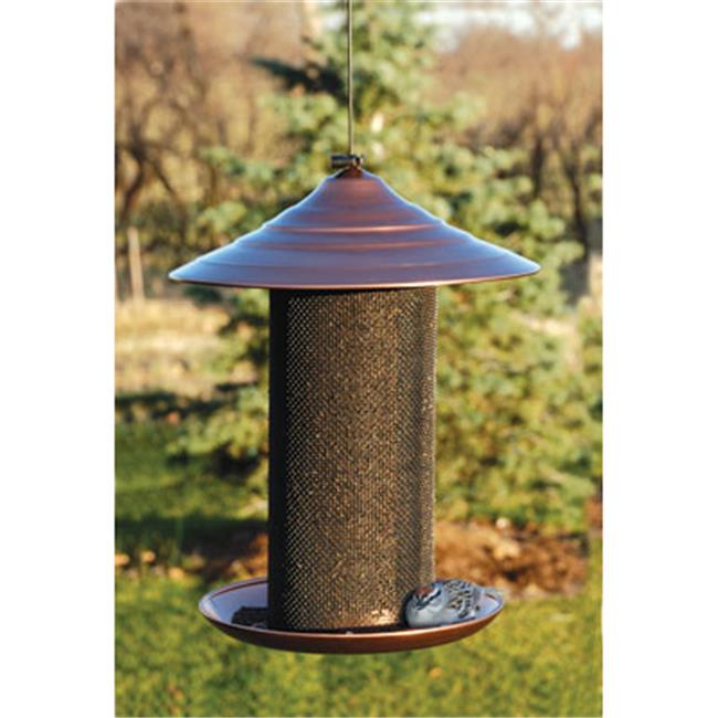 WoodLink COPTHISTLE Brushed Copper Nyjer Feeder