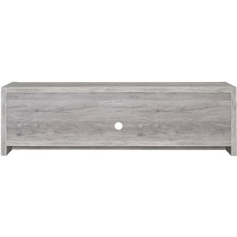 Marvelous driftwood tv console， Gray