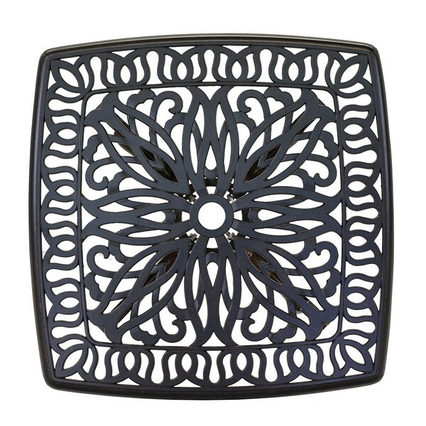 Havenside Home Saybrook Cast Aluminum End Table