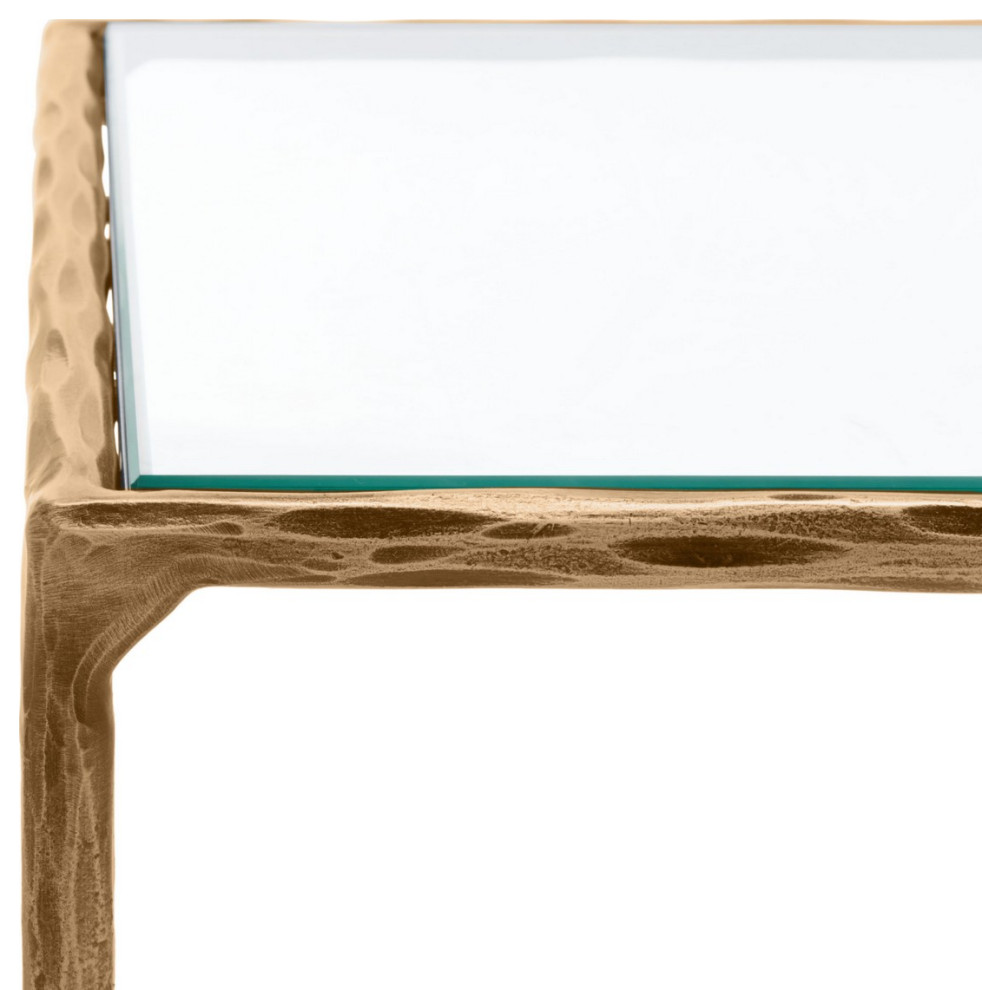 Safavieh Couture Jessa Metal Coffee Table   Contemporary   Coffee Tables   by Safavieh  Houzz