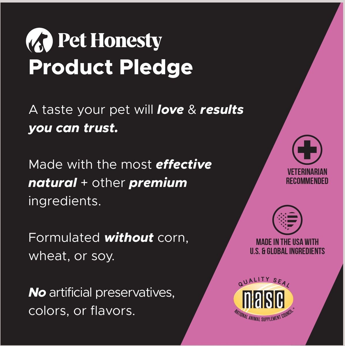 PetHonesty Multivitamin 10-in-1 Peanut Butter Flavored Soft Chews Multivitamin for Dogs