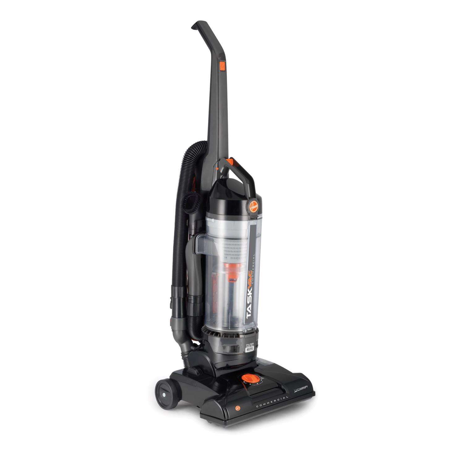 Hoover TaskVac Bagless Corded HEPA Filter Upright Vacuum