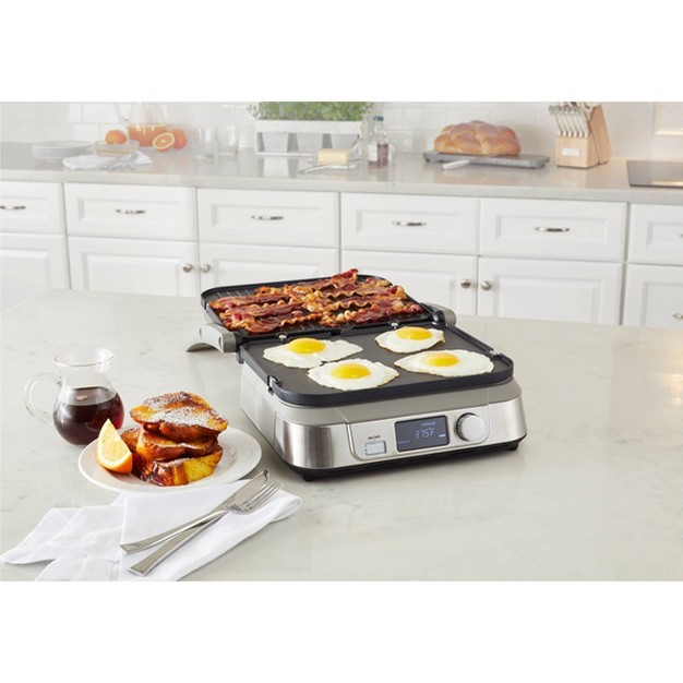 Cuisinart Griddler 5 Stainless Steel Gr 5bp1