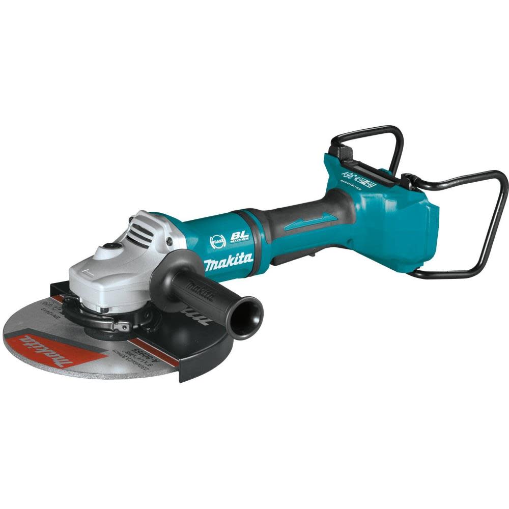 18V X2 LXT? Lithium-Ion (36V) Brushless Cordless 9 Paddle Switch Cut-Off/Angle Grinder Kit， with Electric Brake (5.0Ah) ;