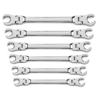 GEARWRENCH Metric Flex Flare Metric Nut Wrench Set (6-Piece) 81911D