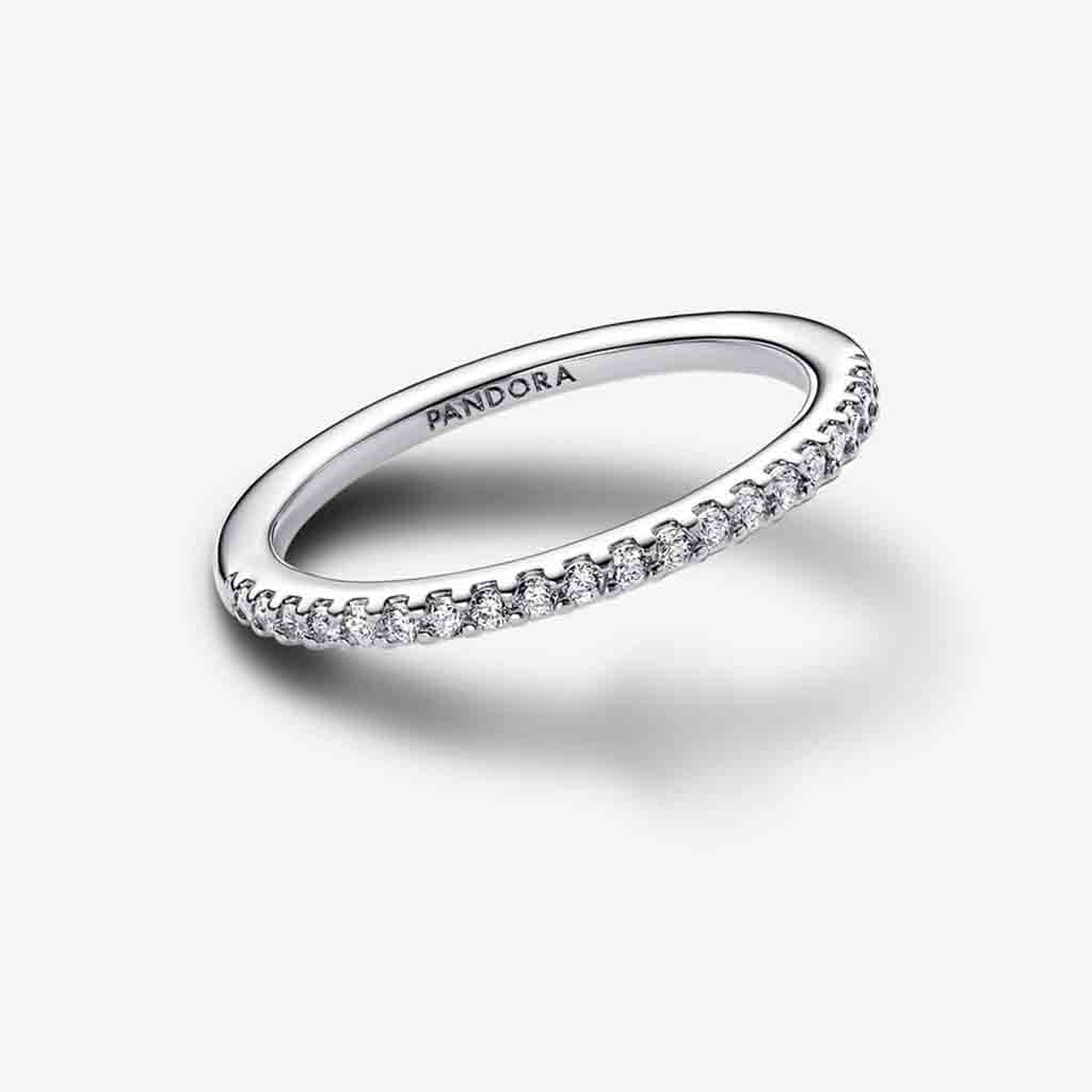 PANDORA  Sparkling Band Ring in Sterling Silver